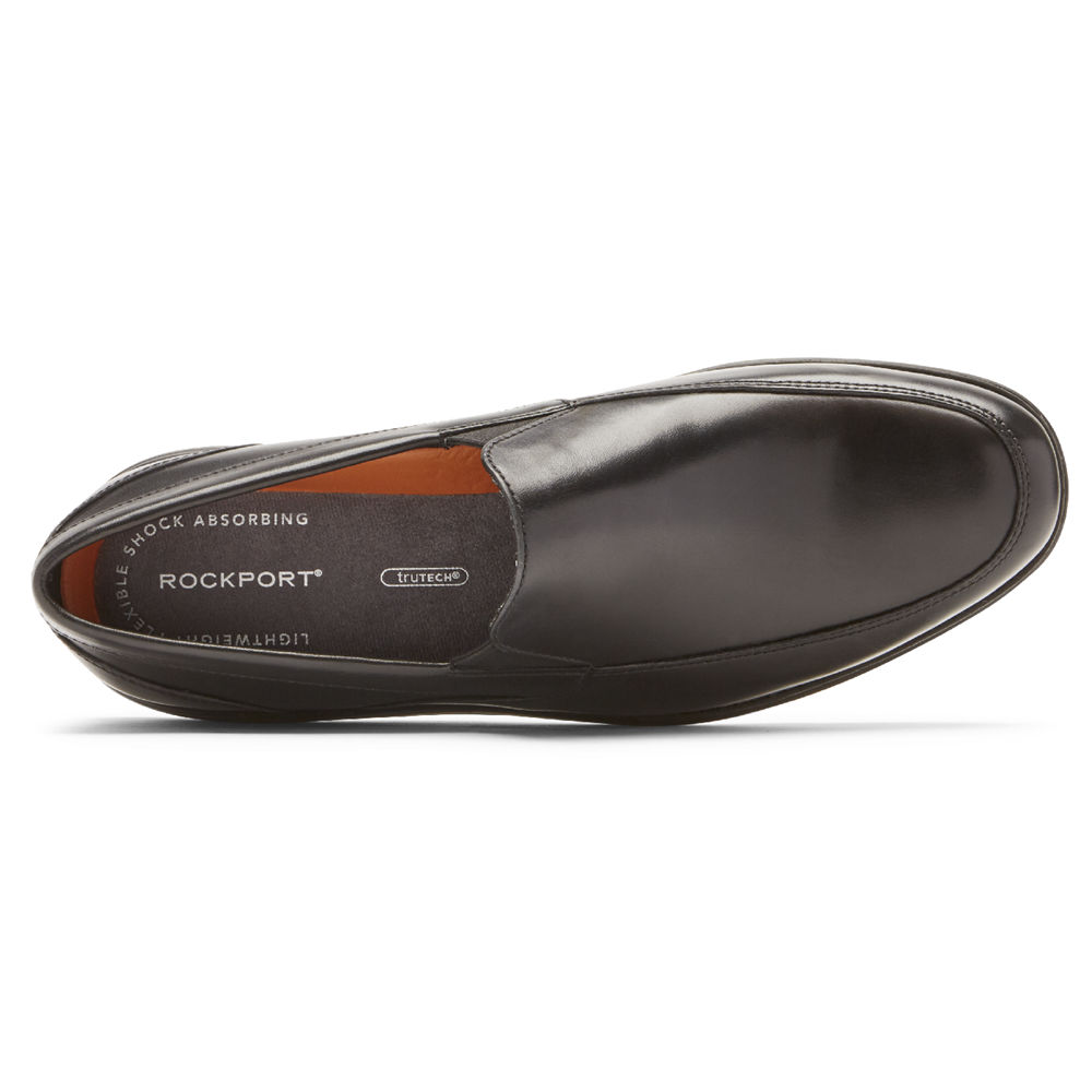 Rockport Singapore Mens Loafers - Garett Venetian Black - HY6975018